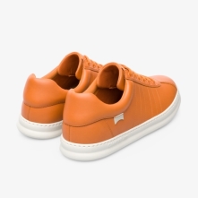 Camper Runner Mens Sneakers US-49306 Dark Orange Clearance USA